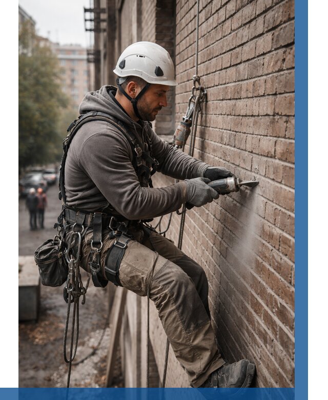 Расшивка кирпичных швов в Курчатове от 611 р. | ВЫСОТНИК-Крч