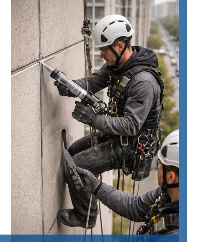 Первичная герметизация швов в Курчатове от 611 р. | ВЫСОТНИК-Крч