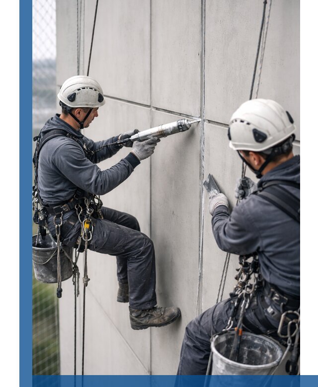 Первичная герметизация швов фасадов и кровель в Курчатове