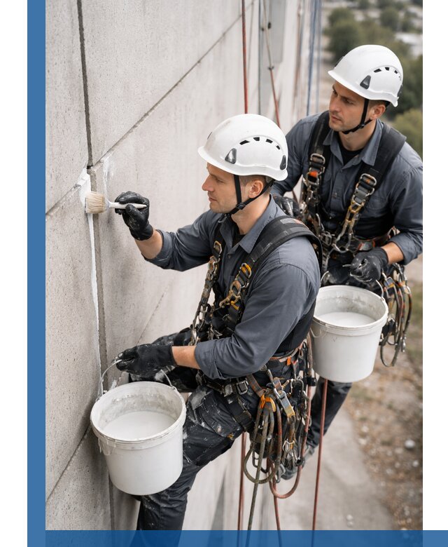 Противогрибковая обработка швов в Курчатове для фасадов и кровель