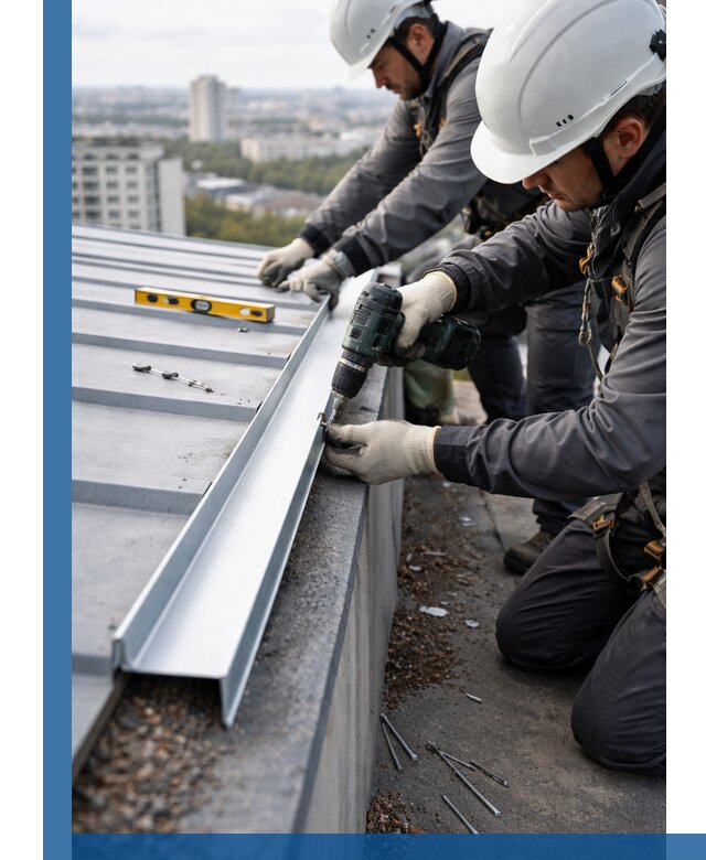 Монтаж капельника на кровле в Курчатове с гарантией качества