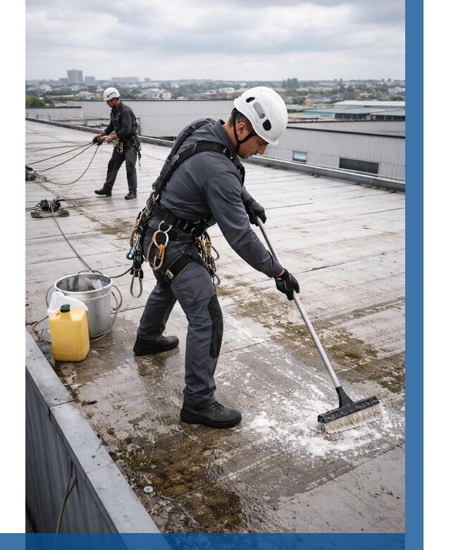 Очистка крыши по графику в Курчатове от 7641 р. | ВЫСОТНИК-Крч