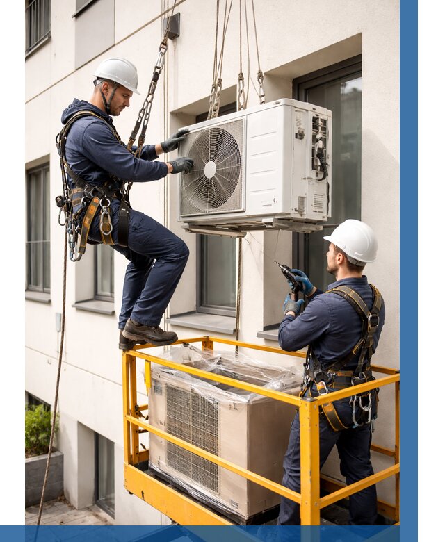 Демонтаж внешнего блока кондиционера в Курчатове от 3566 р. | ВЫСОТНИК-Крч