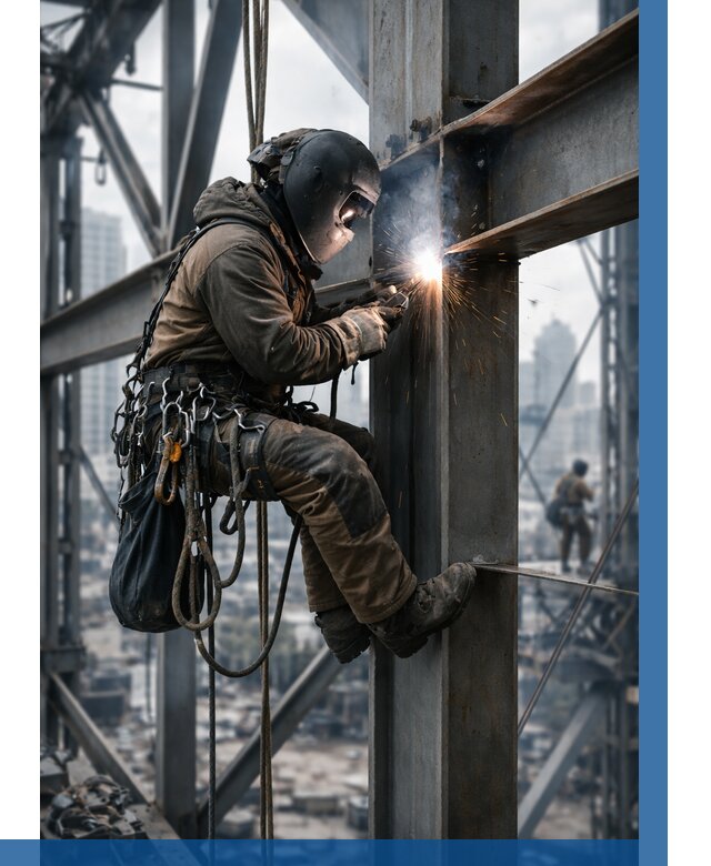 Высотные сварочные работы в Курчатове от 3566 р. | ВЫСОТНИК-Крч