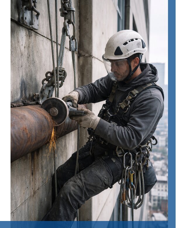 Резка металла на высоте в Курчатове по цене от 4585 р. | ВЫСОТНИК-Крч