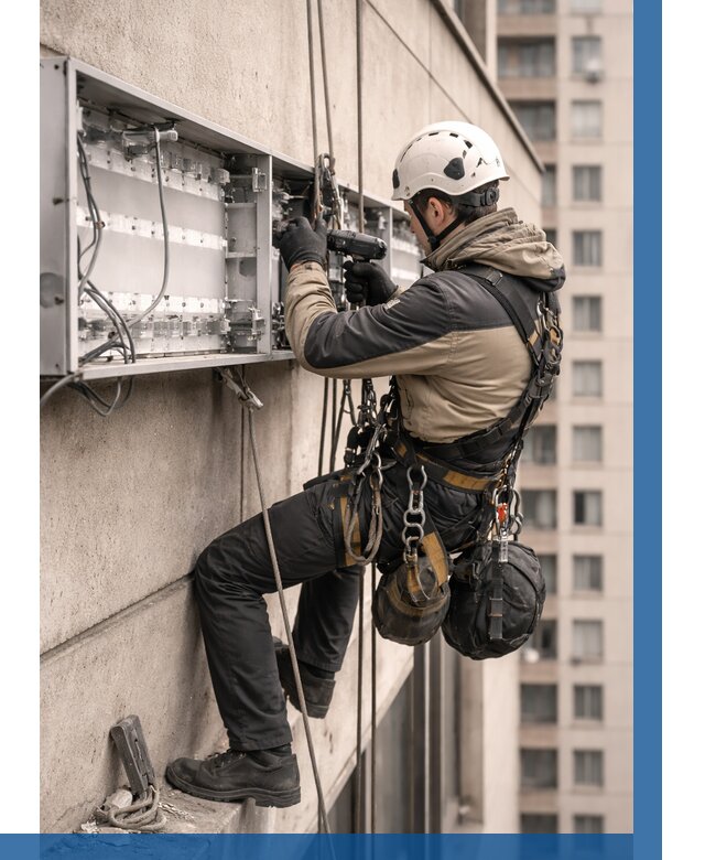 Ремонт вывески на высоте в Курчатове от 4585 р. | ВЫСОТНИК-Крч