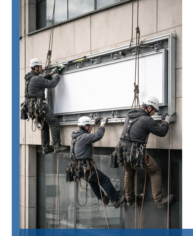 Профессиональный монтаж светового короба под ключ в Курчатове