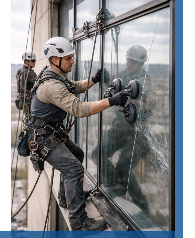 Замена стекла в витраже в Курчатове под ключ от 8660 р. | ВЫСОТНИК-Крч