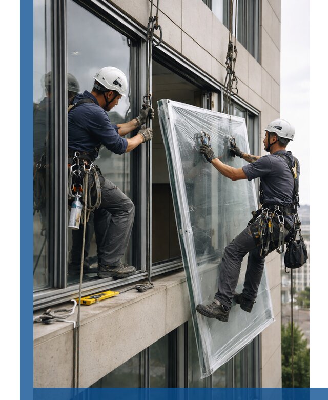 Профессиональная замена стекла в витраже в Курчатове с гарантией