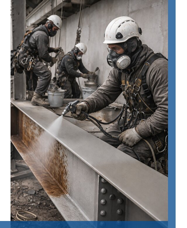 Антикоррозионная покраска металла в Курчатове от 713 р. | ВЫСОТНИК-Крч