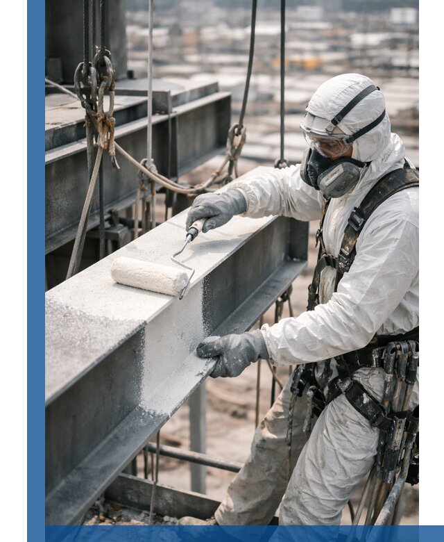 Профессиональная огнезащитная обработка металлоконструкций в Курчатове