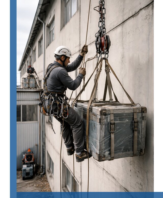 Подъем грузов на высоту в Курчатове для промышленных объектов