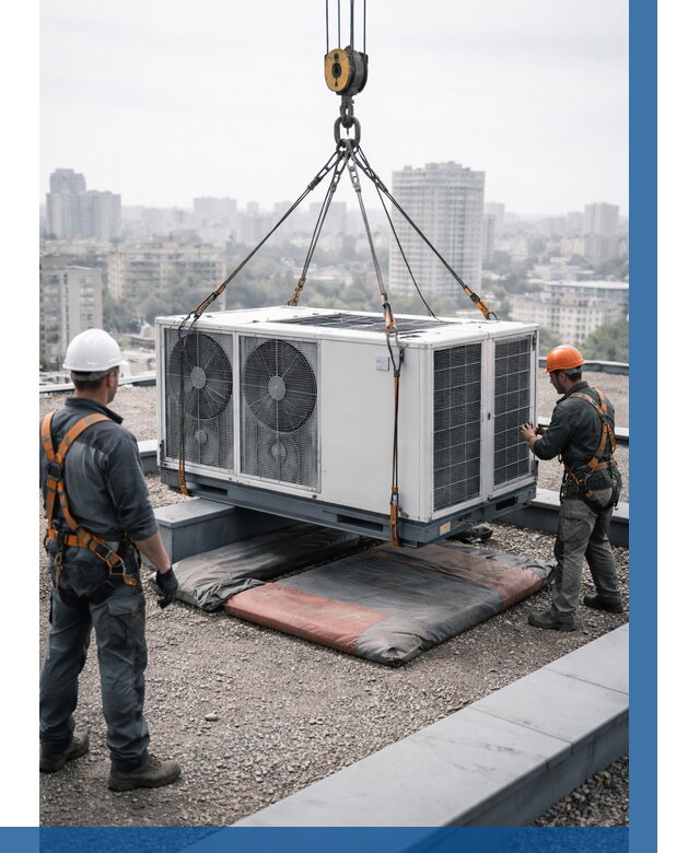 Подъем груза на крышу в Курчатове от 5094 р. | ВЫСОТНИК-Крч заказать