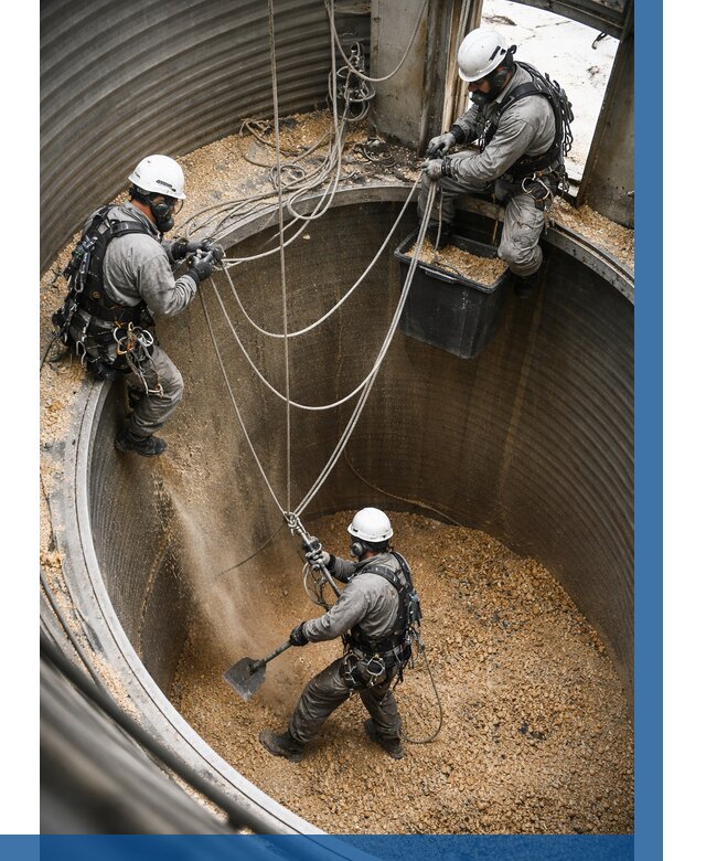 Чистка зерновых бункеров в Курчатове от 12226 р. | ВЫСОТНИК-Крч