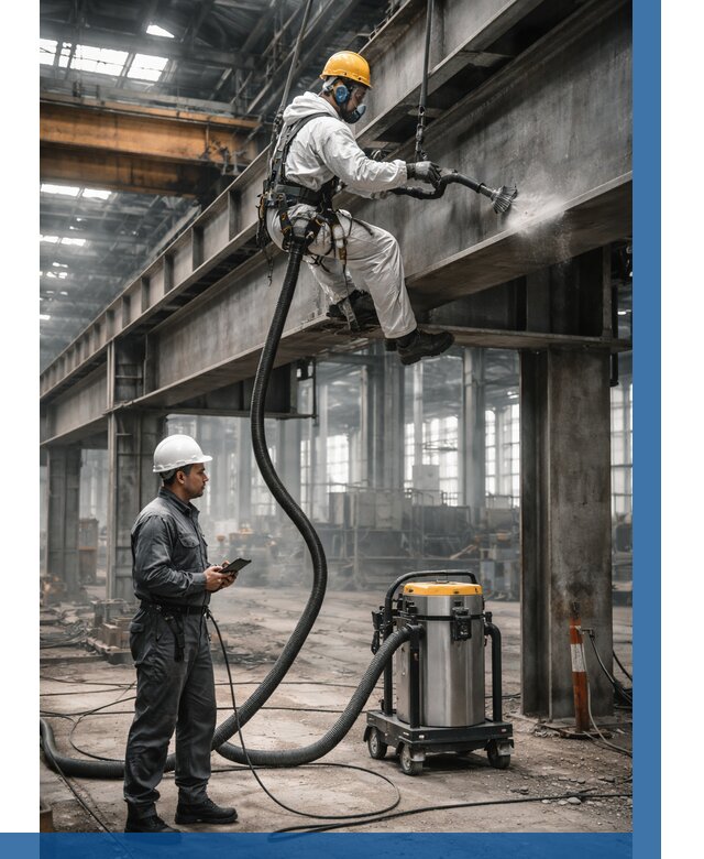 Обеспыливание конструкций в цехе в Курчатове от 4279 р. | ВЫСОТНИК-Крч