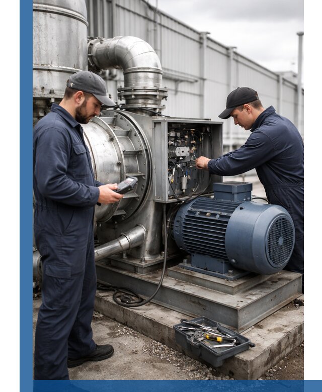 Техническое обслуживание промышленного оборудования в Курчатове