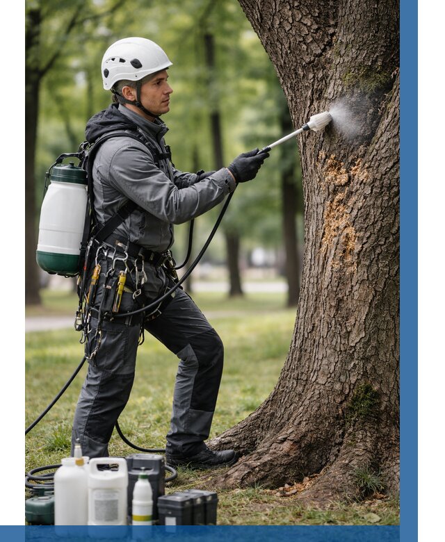 Обработка деревьев от вредителей в Курчатове от 4585 р. | ВЫСОТНИК-Крч