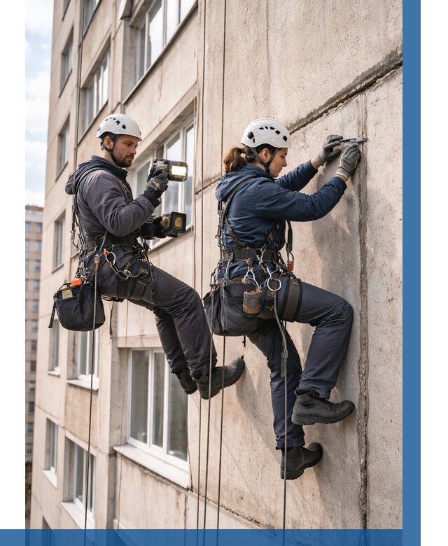 Обследование межпанельных швов в Курчатове от 1834 р. | ВЫСОТНИК-Крч