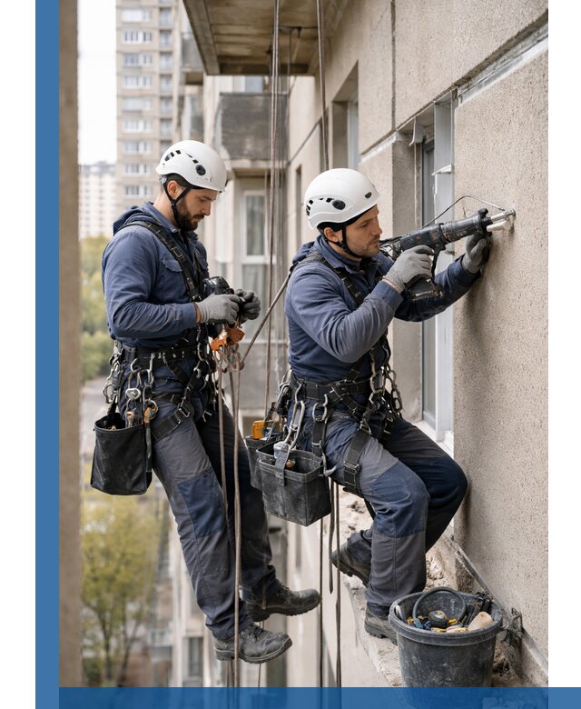 Промышленные альпинисты высотные работы и монтаж в Курчатове